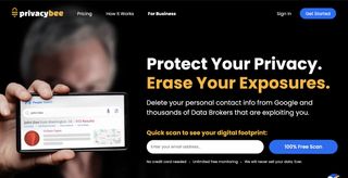 Privacy Bee homepage 2026