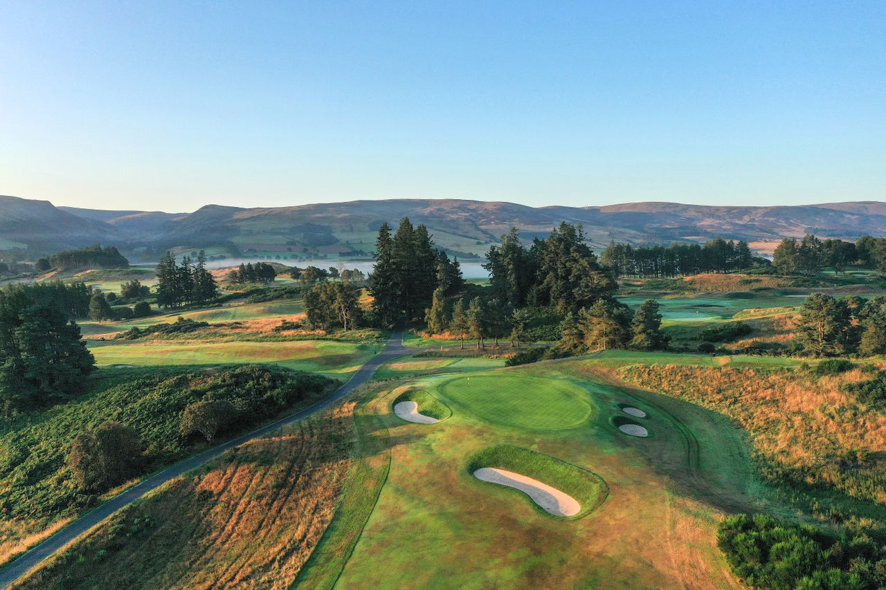 Gleneagles King&#039;s Course 1st hole