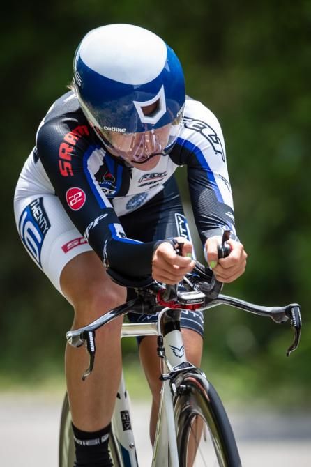 Kaitie Antonneau (Twenty 16) tracking the road ahead