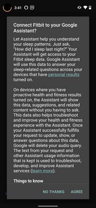 Fitbit Versa 3 Google Assistant Step 7