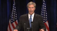 Will Ferrell as former President George W. Bush