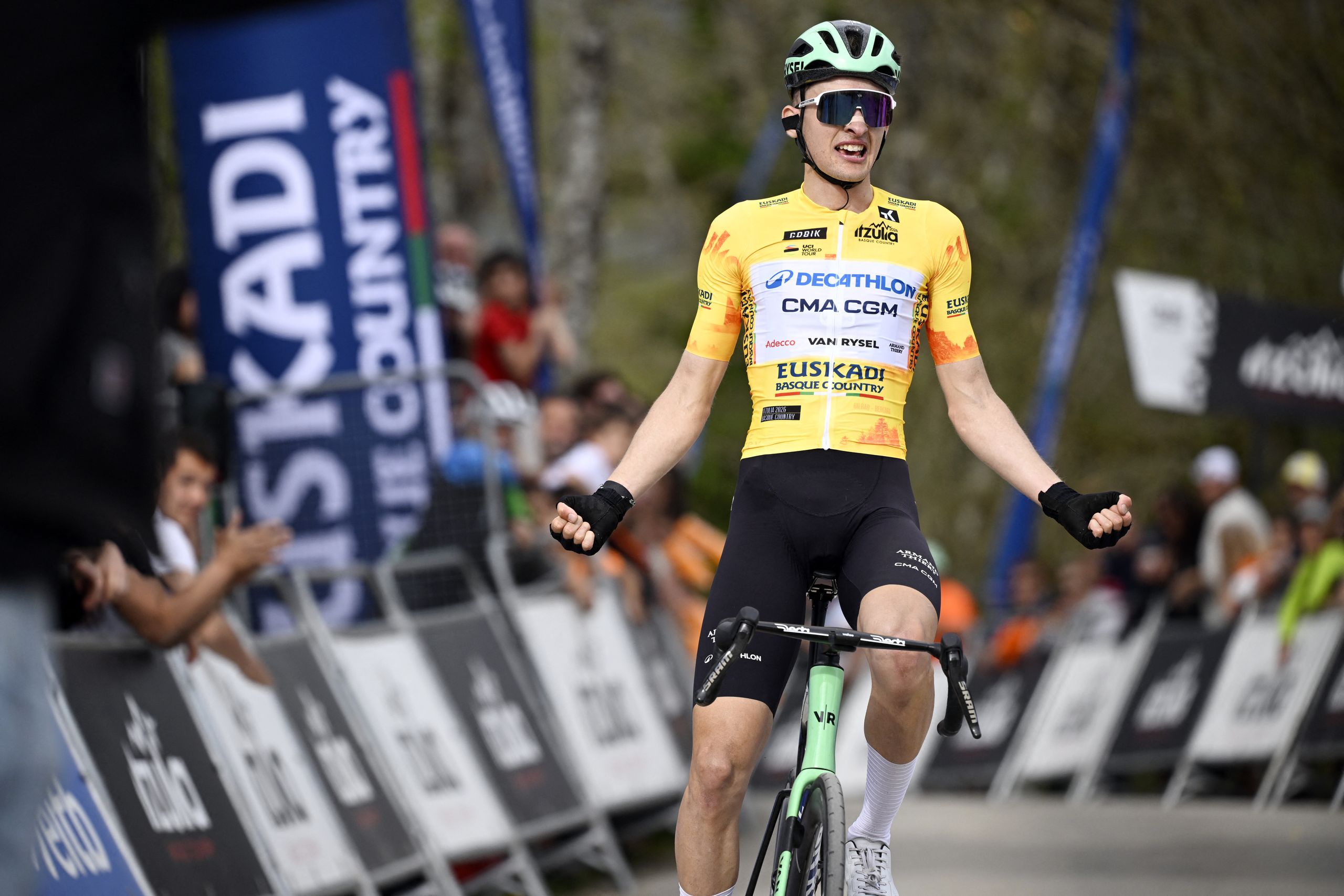 'The worst thing is being afraid to go for it' – young French star doubles up at Itzulia Basque Country with stage 2 win