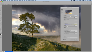 AI features in Photoshop: Sky replacement