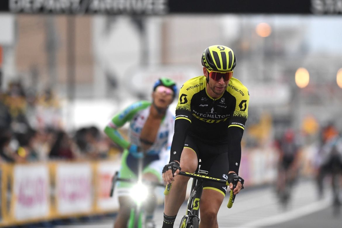 Roger Kluge at the Saitama Criterium