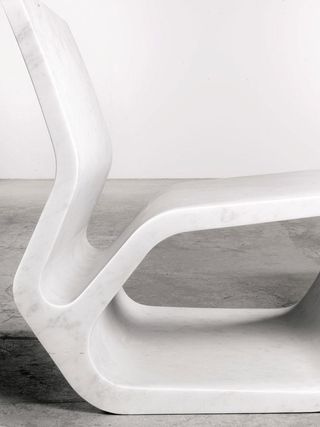 Produced by Gagosian Gallery, Marc Newson's 'Extruded Chair' (2006)