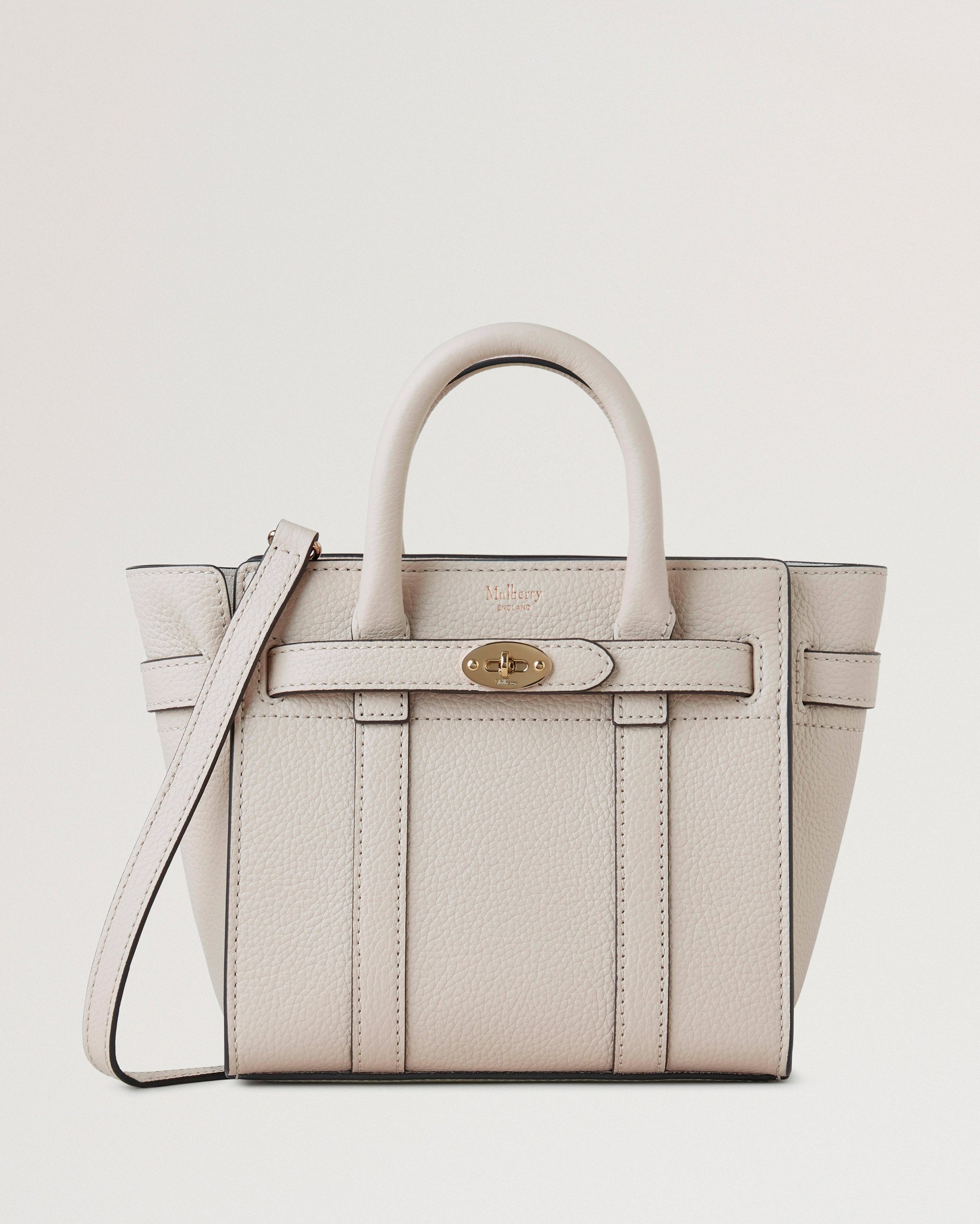 An image of Mulberry Micro Zipped Bayswater.