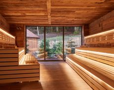 Nordic Sauna, Aqua Sana Spa, Longleat.