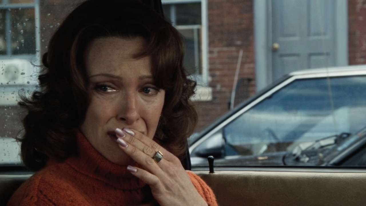 Toni Collette crying in the car in The Sixth Sense
