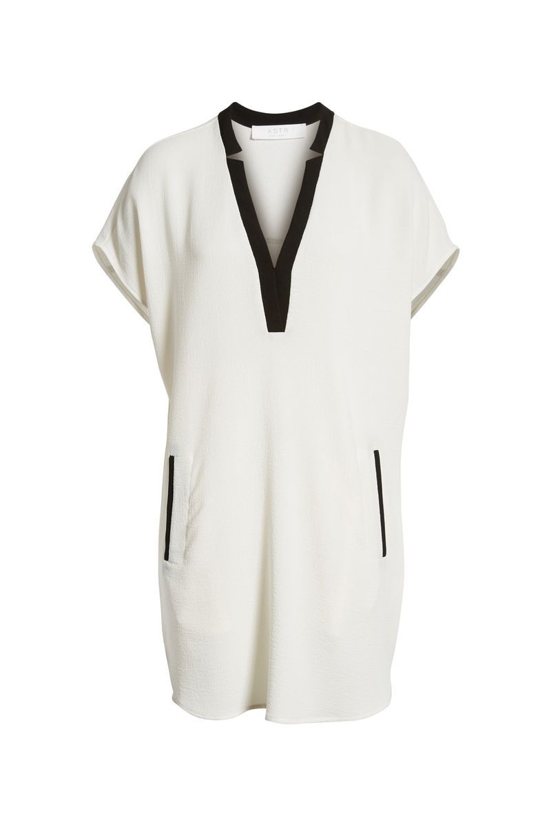 Clothing, White, Sleeve, Neck, T-shirt, Outerwear, Blouse, Collar, Top, Beige,