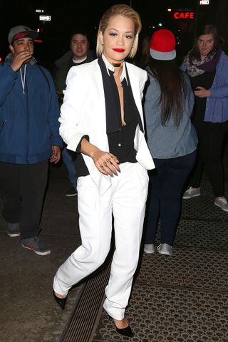 Rita Ora Wears Michael Kors Out In New York