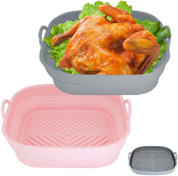 Vitoler 2 Pack Square Silicone Air Fryer Liners | $6.49 at Amazon (save 50%)