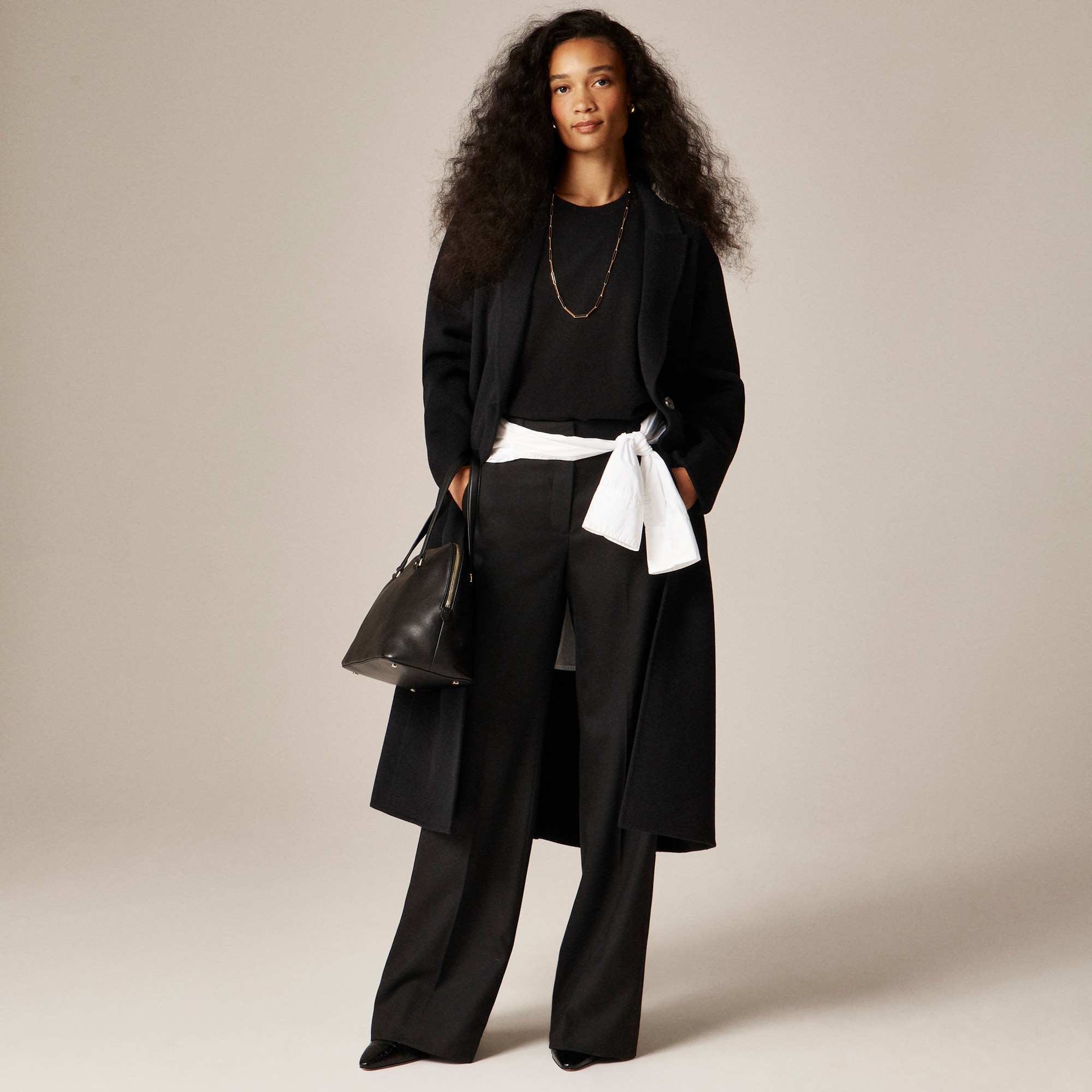 Chiara Topcoat in Italian Double Face