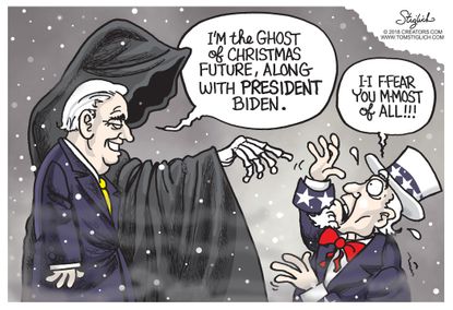 U.S. Ghost of Christmas future Joe Biden 2020 election qualified running