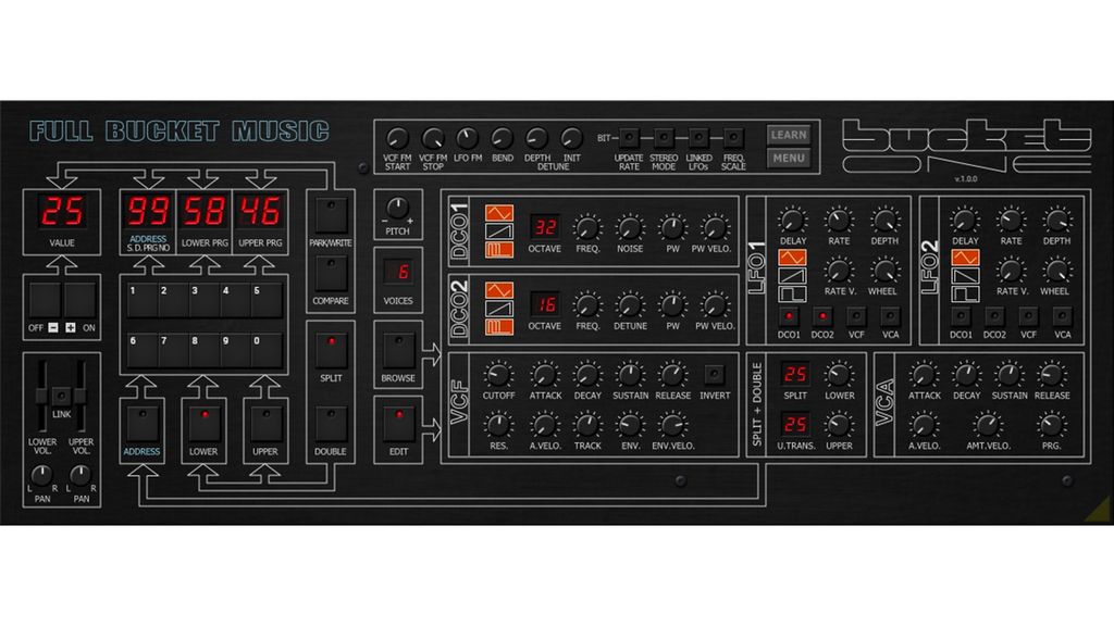 Full Bucket Music’s latest free plugin brings back the Crumar Bit One