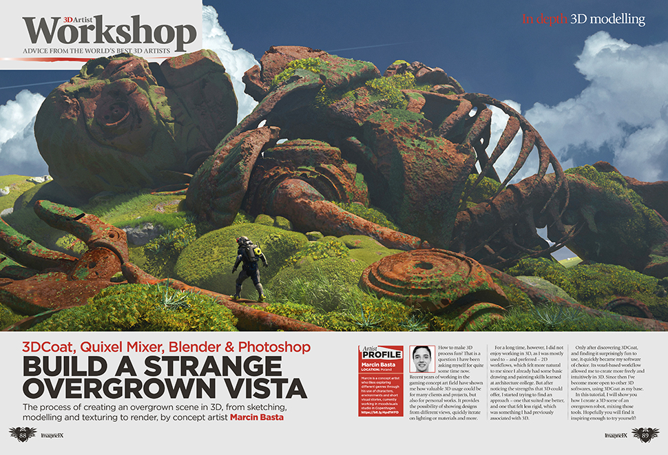 Images from issue 269 of ImagineFX magazine