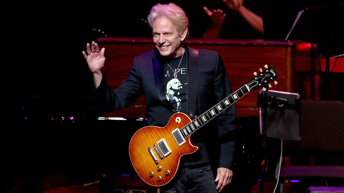 Don Felder performs onstage during the Musicians Hall of Fame &amp;amp; Museum Concert and Induction Ceremony at The Fisher Center for the Performing Arts in Nashville, Tennessee on April 28, 2026