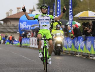 Edoardo Zardini wins Stage 2 of the 2014 Tour of Trentino