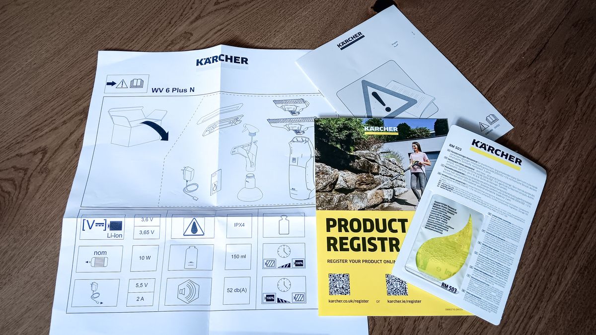 Karcher WV 6 Plus Cordless Window Vac