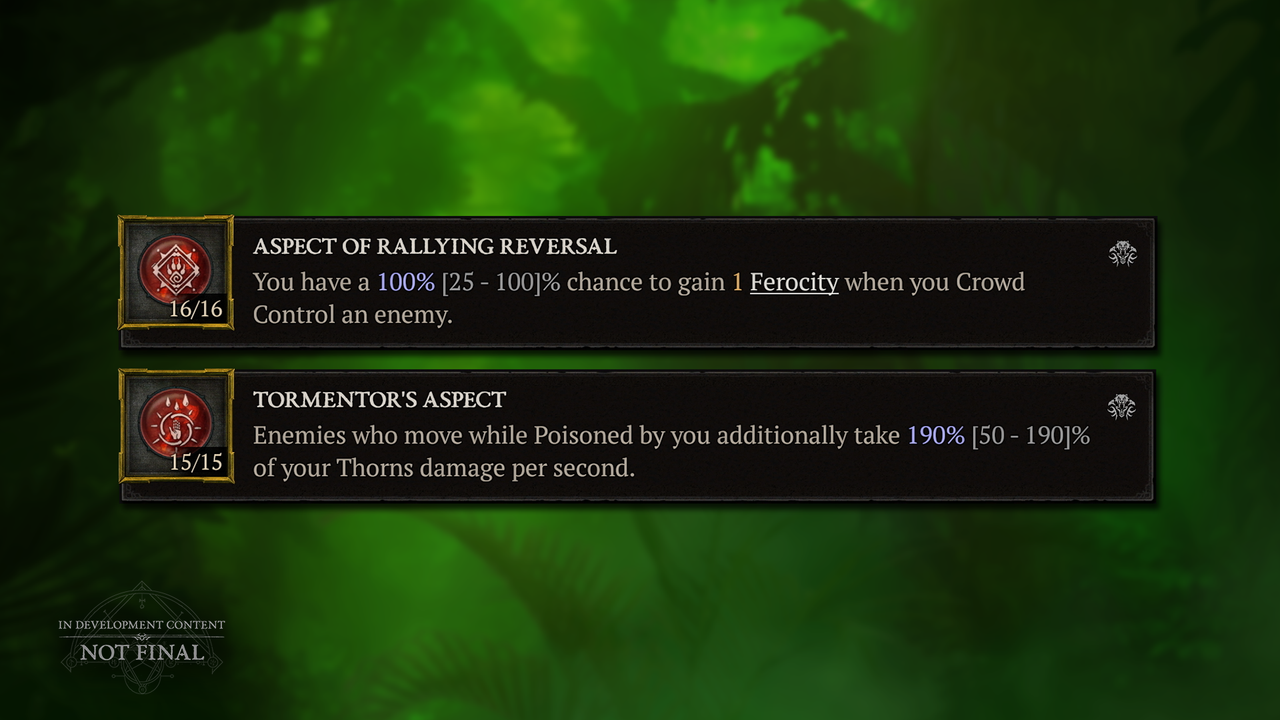 Diablo 4 Vessel of Hatred Spiritborn class screenshots