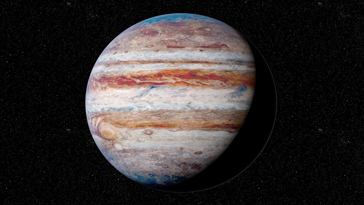 an illustration of Jupiter