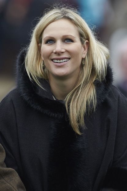 Zara Phillips out and about at a sports game