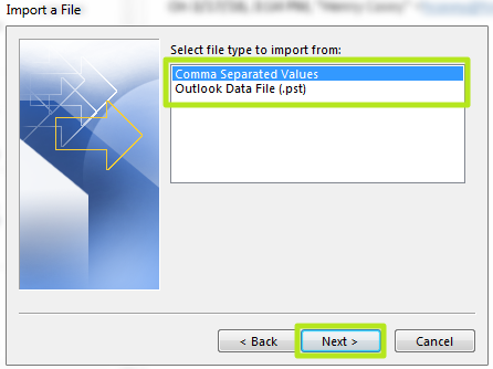 how to export address book from outlook 2016