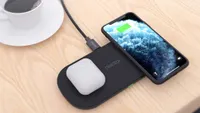 Choetech Dual Wireless Charger with AirPods and iPhone