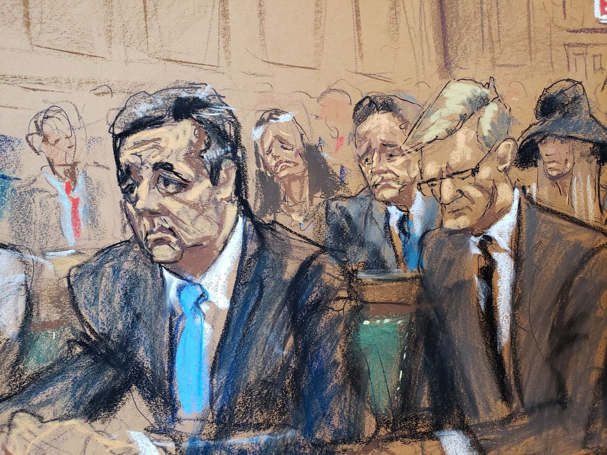 As if Michael Cohen's day wasn't bad enough, here's his courtroom ...