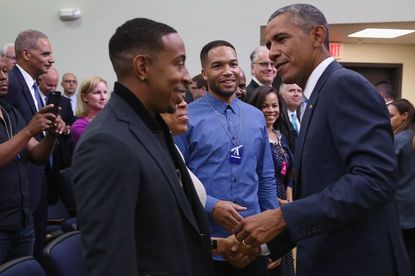 Ludacris With Barack Obama