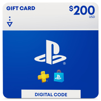 PlayStation gift card - $200