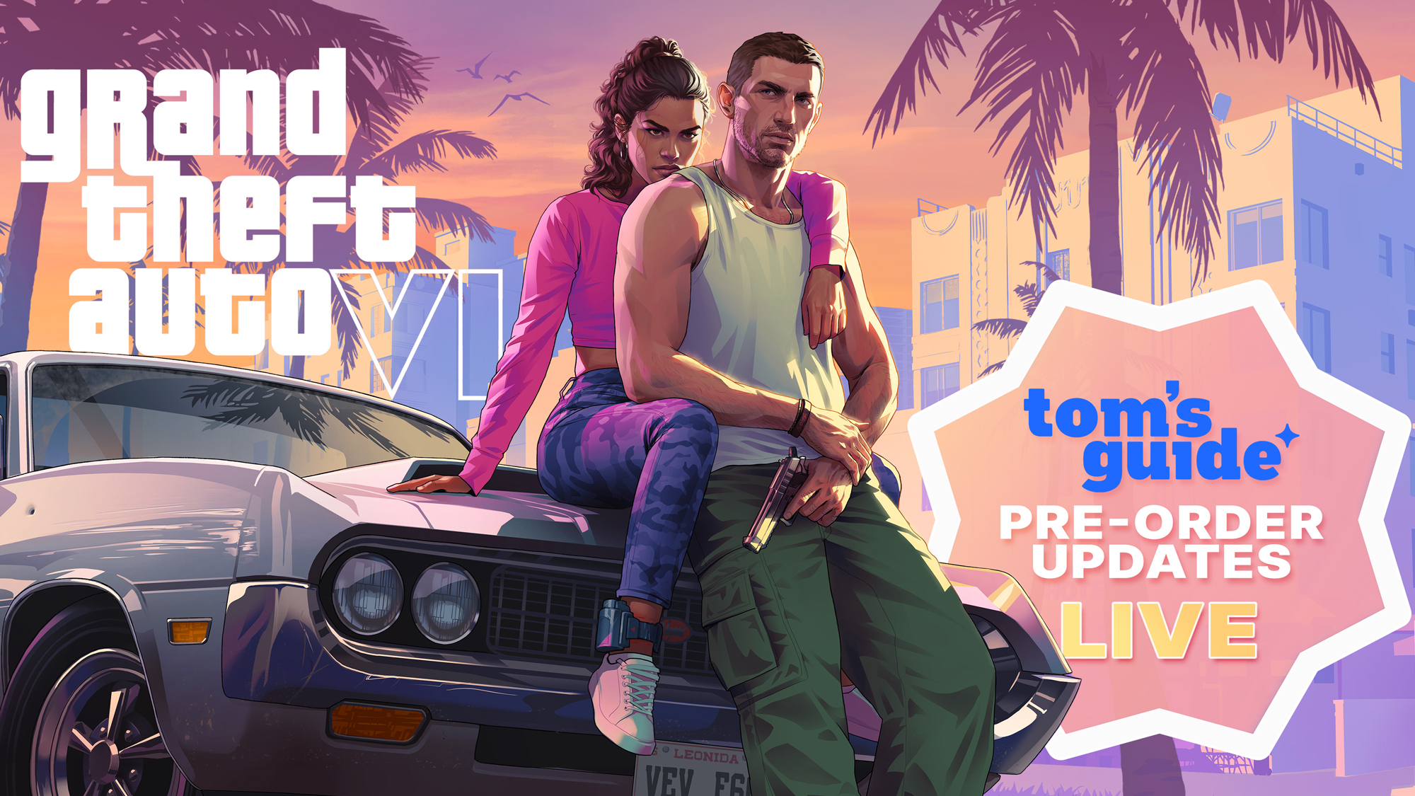 GTA logos and characters