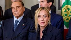 Silvio Berlusconi and Giorgia Meloni