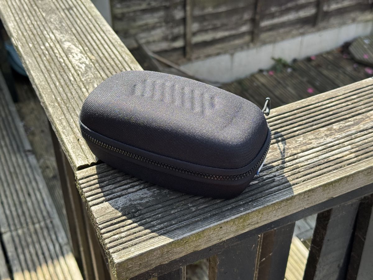 The included hard case
