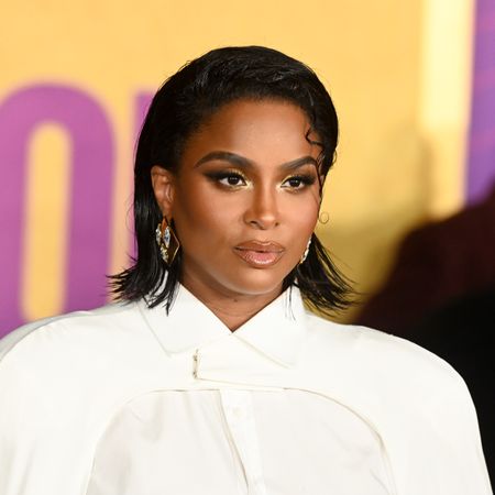 A close-up portrait of Ciara at The Color Purple's premiere.