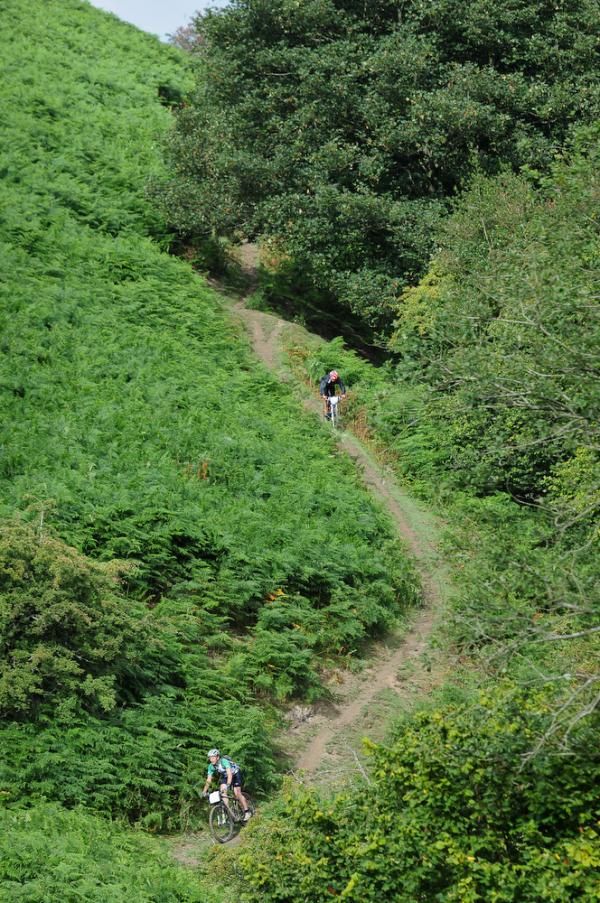 Ribbony and steep singletrack was there to be savoured after the special stage