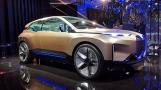 BMW's Vision iNEXT, at CES this year, returned to Mobile World Congress.