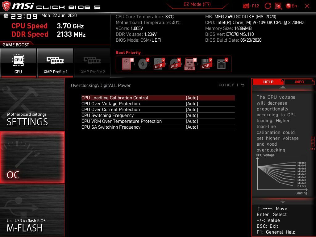 MSI MEG Z490 Godlike