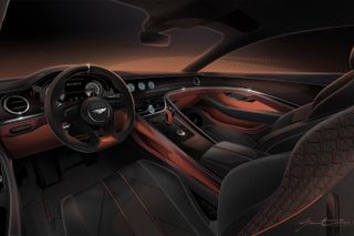 Bentley Mulliner Batur interior