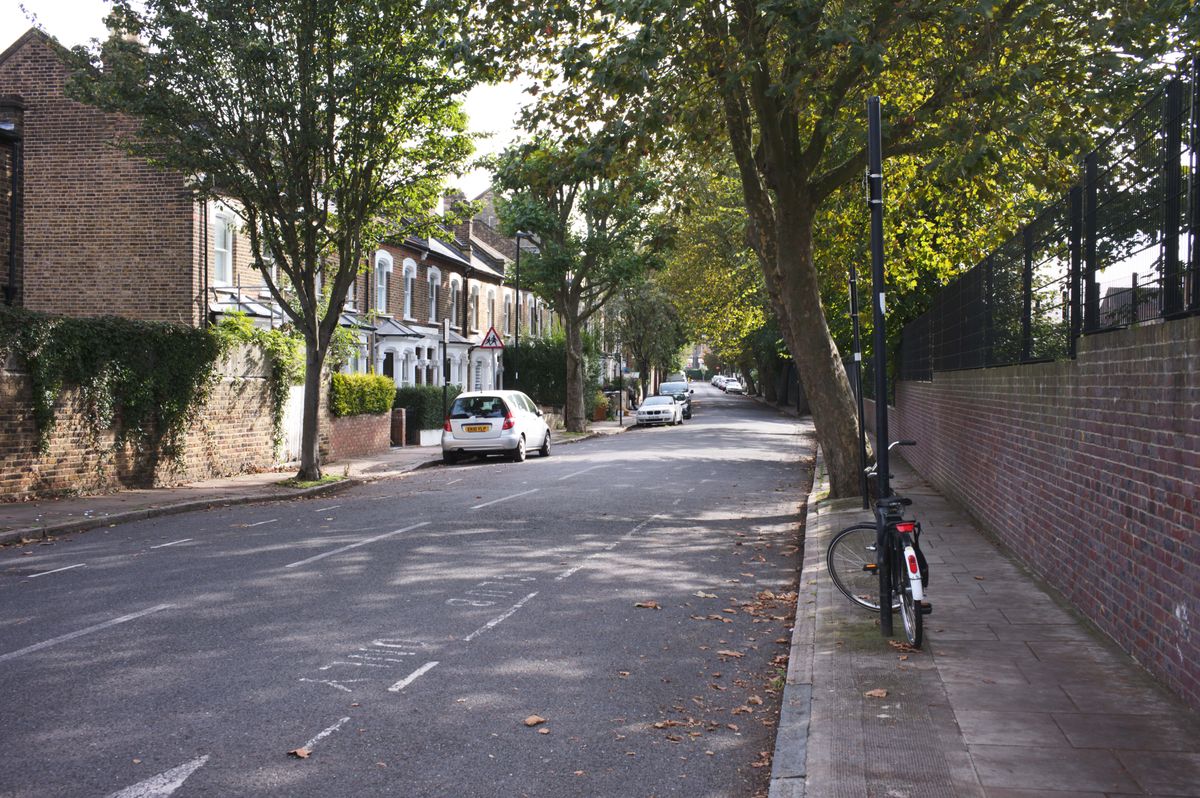 London suburban street