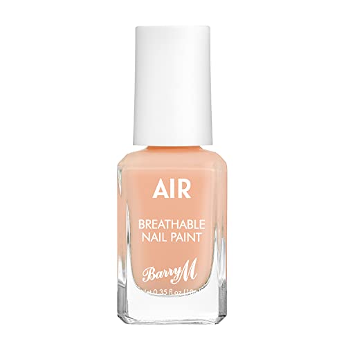 Barry M Air Breathable Nail Paint - Pastel Peach Soda, 1 Unit