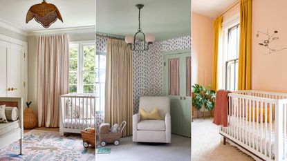 how to add color to a beige nursery