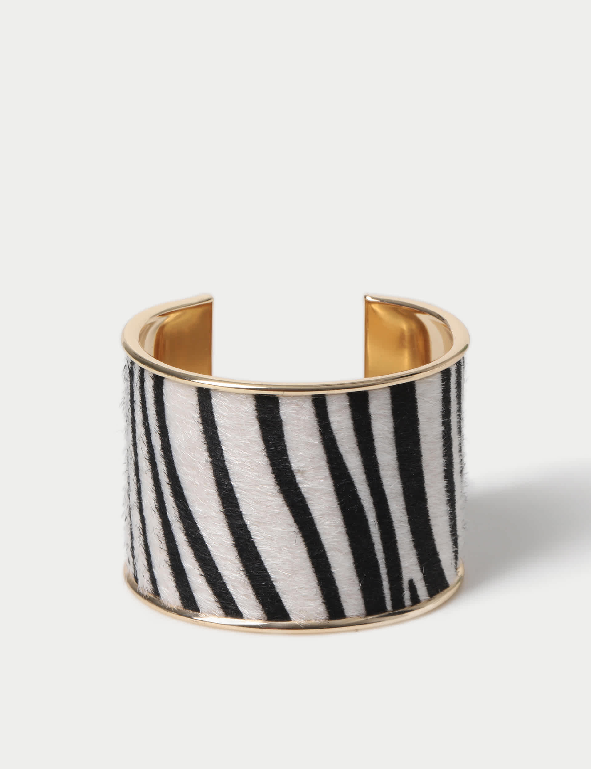 Zebra Print Cuff Bracelet