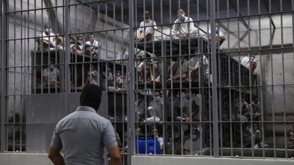 Prisoner in El Salvador's Terrorism Confinement Center (CECOT)