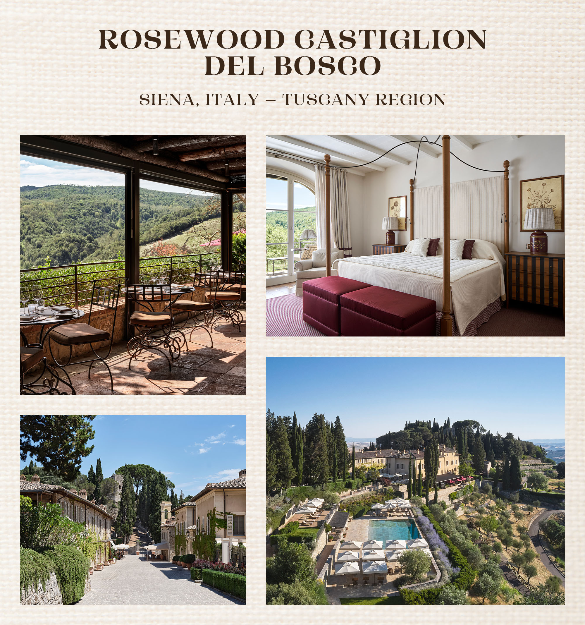 Photos of Rosewood Castiglion Del Bosco
