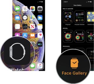 Apple Watch face gallery