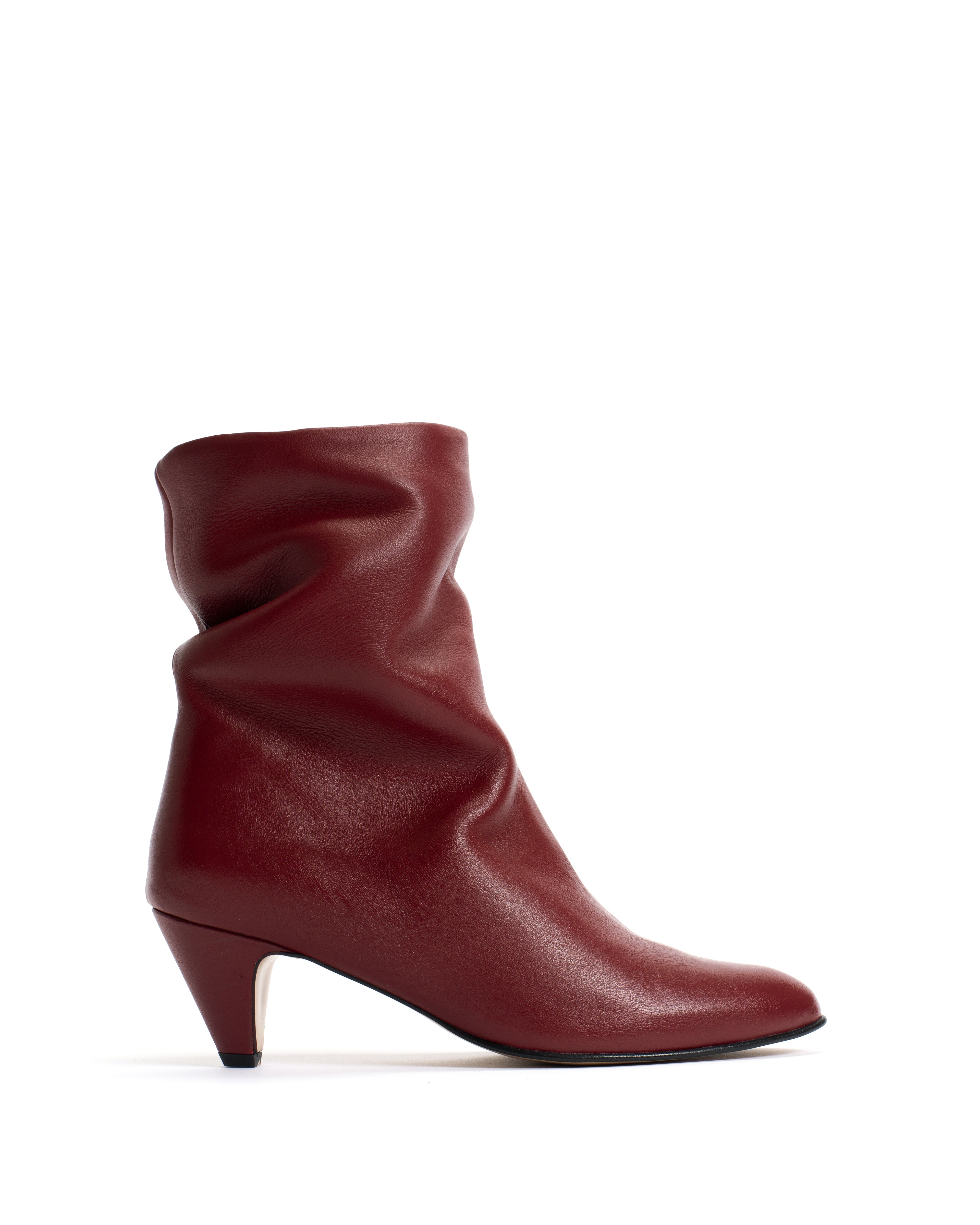Vully 50 Stiletto Soft Calf Pomegranate