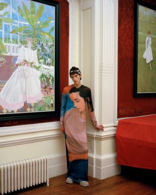 JW Anderson x Christiane Kubrick collection photographed at Stanley Kubrick's home