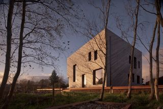 self build passivhaus with timber cladding