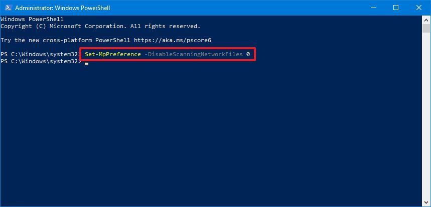 How to enable network file scanning with Microsoft Defender Antivirus ...