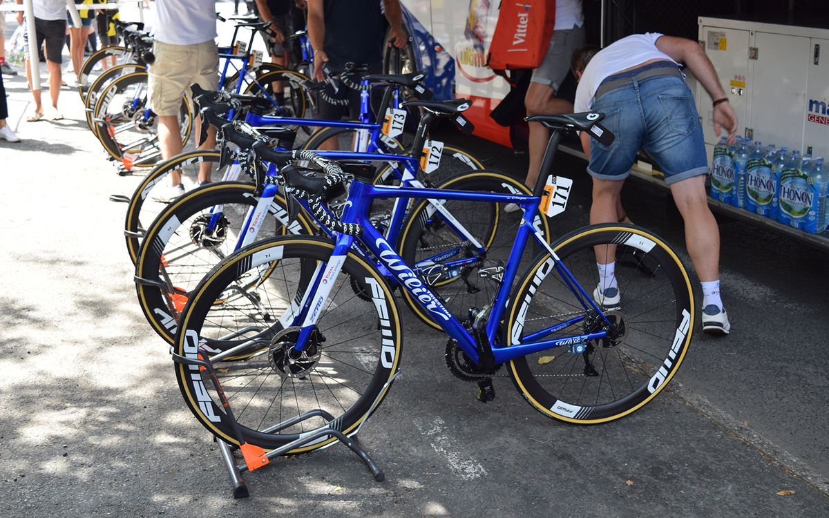 Lilian Calmejane's Wilier Zero SLR
